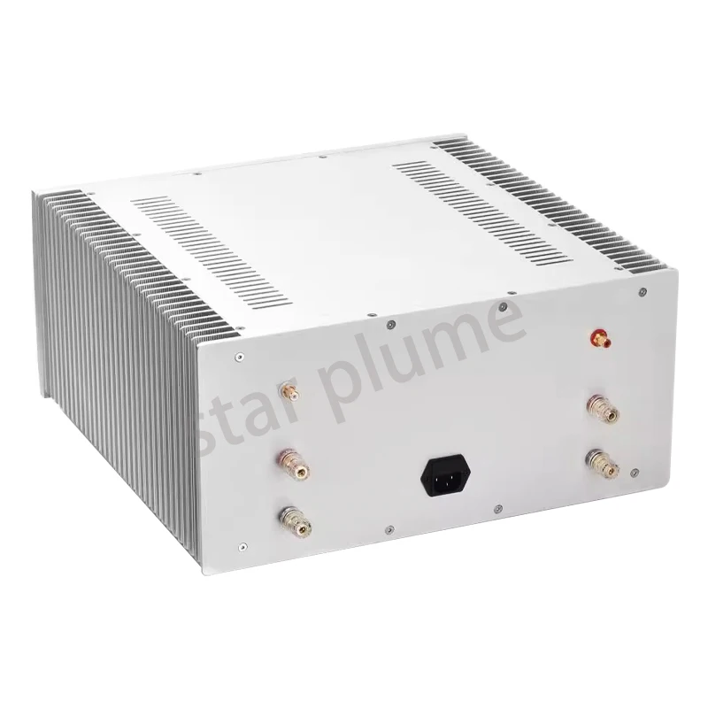 430*200*418mm All Aluminum Power Amplifier Case CNC Seiko Chassis 4320 Class A HIFI Audio Amplifier Chassis Shell DIY Box