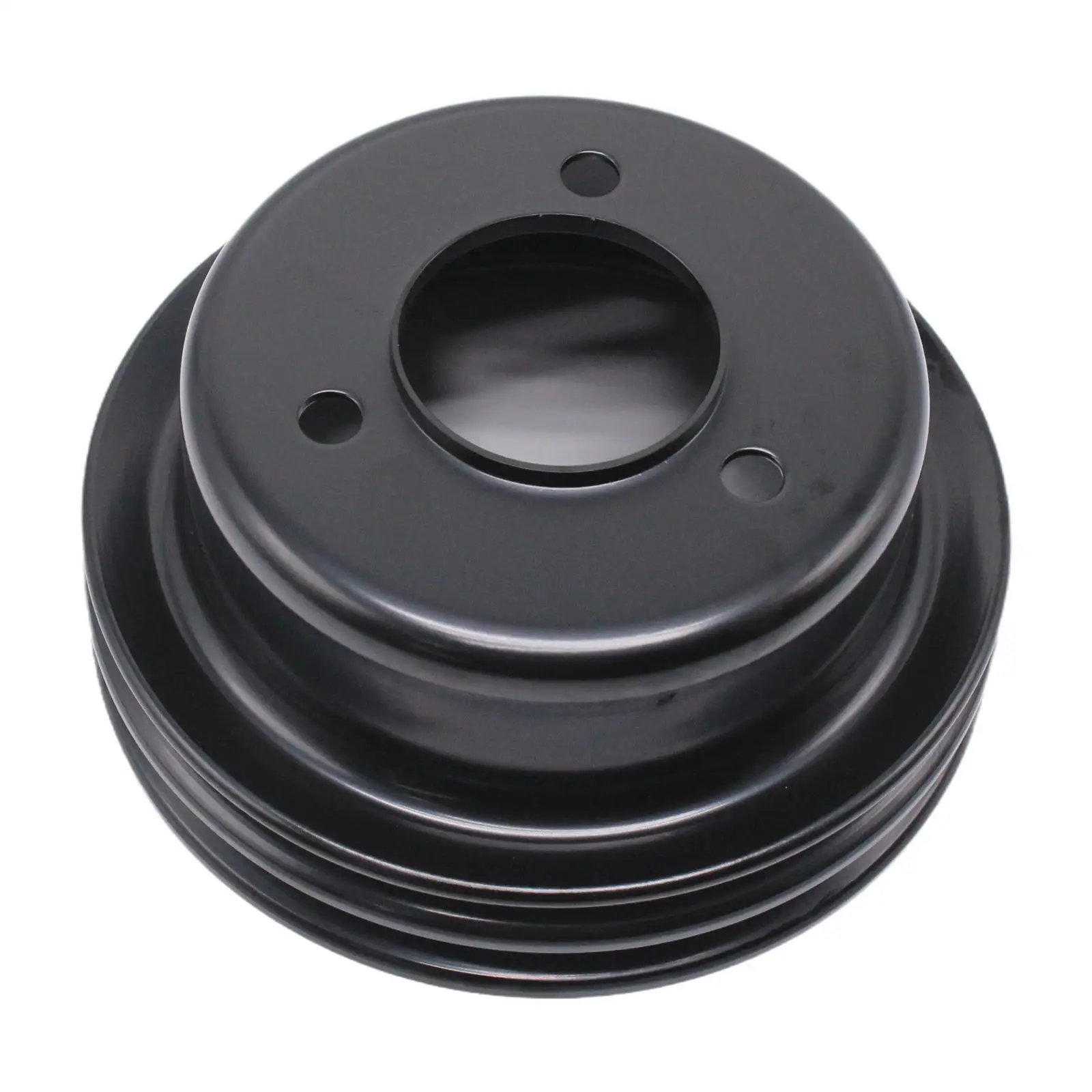 

Crankshaft Pulley High Performance Steel Durable Rust Proof Black Auto Accessories for Ford 289 302 Engine Parts
