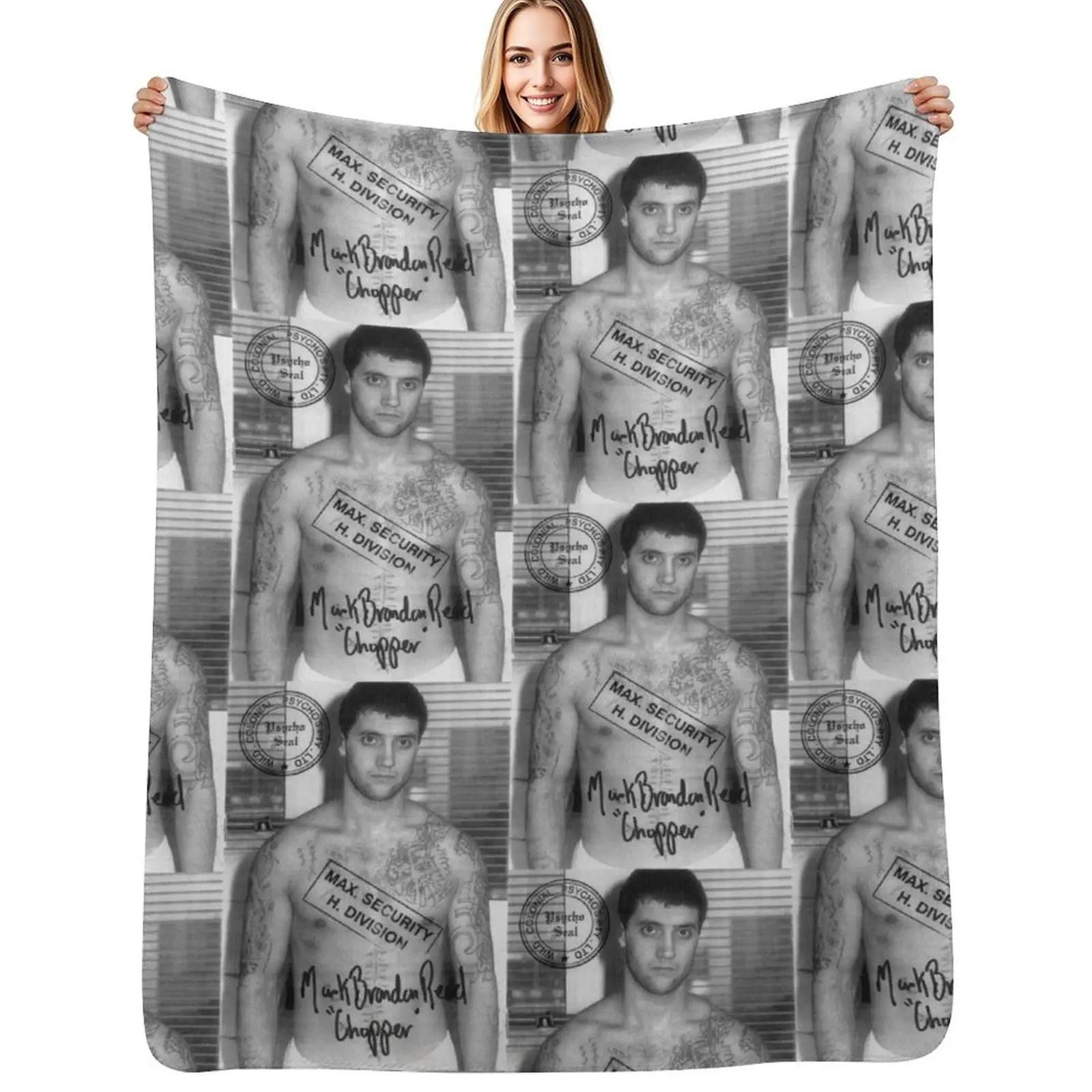 

Young chop Throw Blanket Luxury Designer Travel Bed Blanket