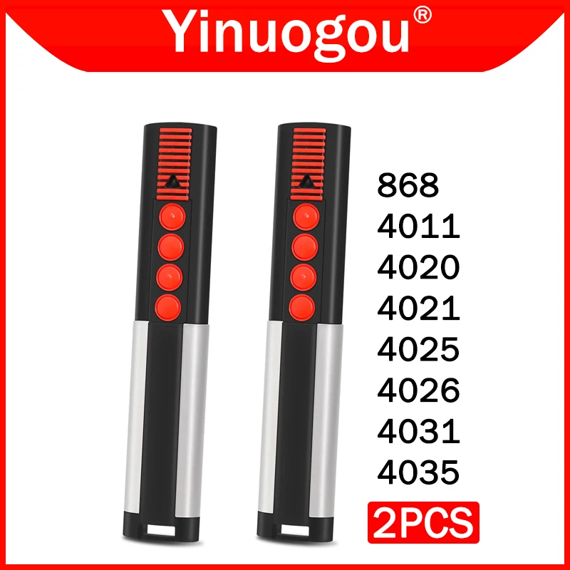 2PCS SOMMER 868 4020 TX03-868-4 4026 TX03-868-2 4031 4031V000 4025 4035 4011 4021 Garage Door Remote Control 868MHz Rolling Code