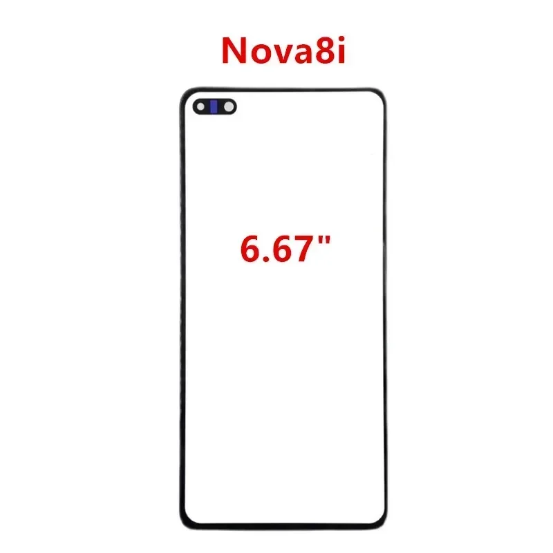 Touch Screen For Huawei Nova 13 13i 12 12S 12i 11 10 9 SE 8i 10Z Front Panel LCD Display Outer Glass Cover Repair Parts + OCA
