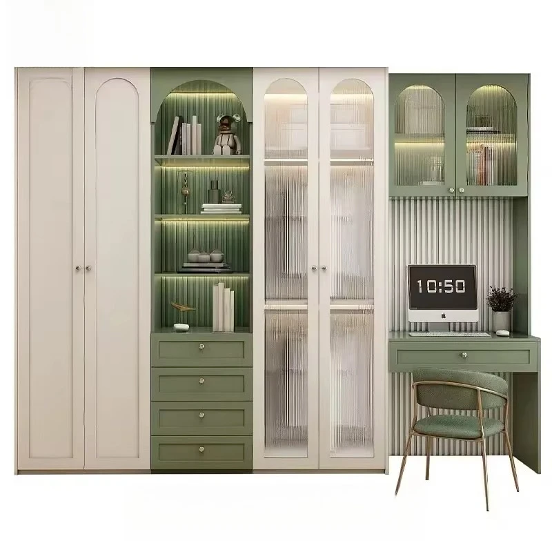 

fgCustomized Wholesale Price Mdf Wooden Wood Bedroom for Wardrobe Close Closets Bedroom Wardrobes with Dresser for Bedroom^