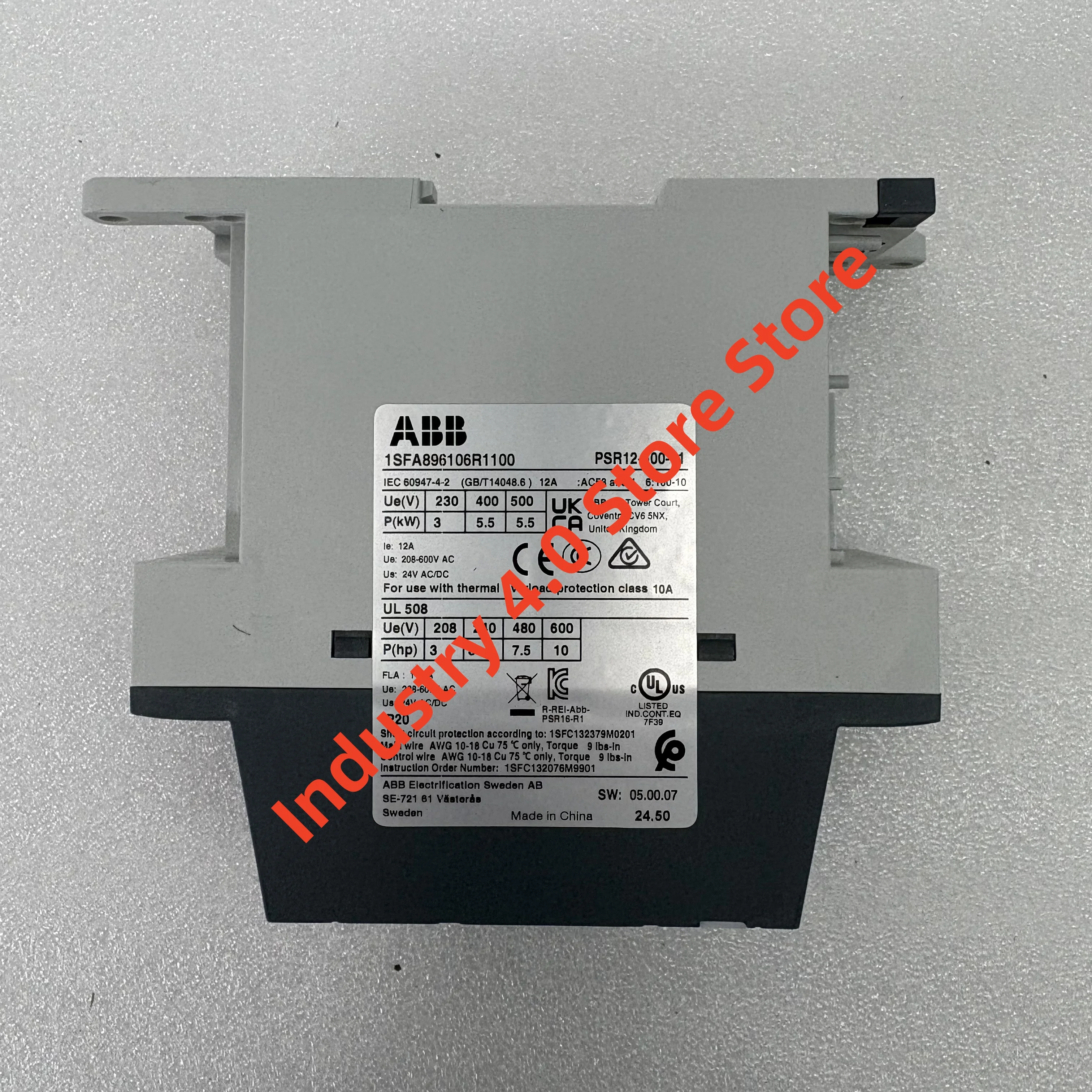 

soft starter New original PSR12-600-11 1SFA896106R1100