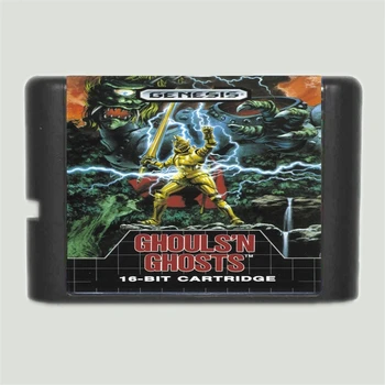 Ghouls’n Ghosts MD 게임 카드, 세가 메가 드라이브, 제네시스 시스템용, 16 비트  Best5