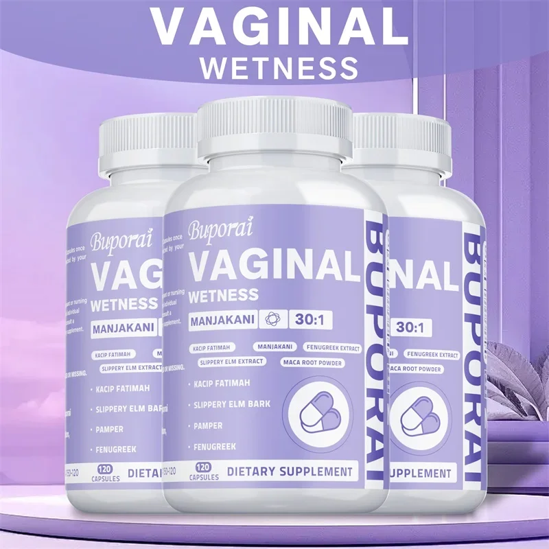 Vaginal Wetness - Vaginal Health Supplements, Women's PH Balance, Eliminates Odor and Bacteria, Female Hormone Balance