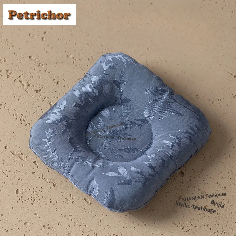 Brocade Water-absorbing Fabric Coasters Japanese Stand for Mugs for Coffee Cups Saucer Heat Insulation Placemats Teacup Base