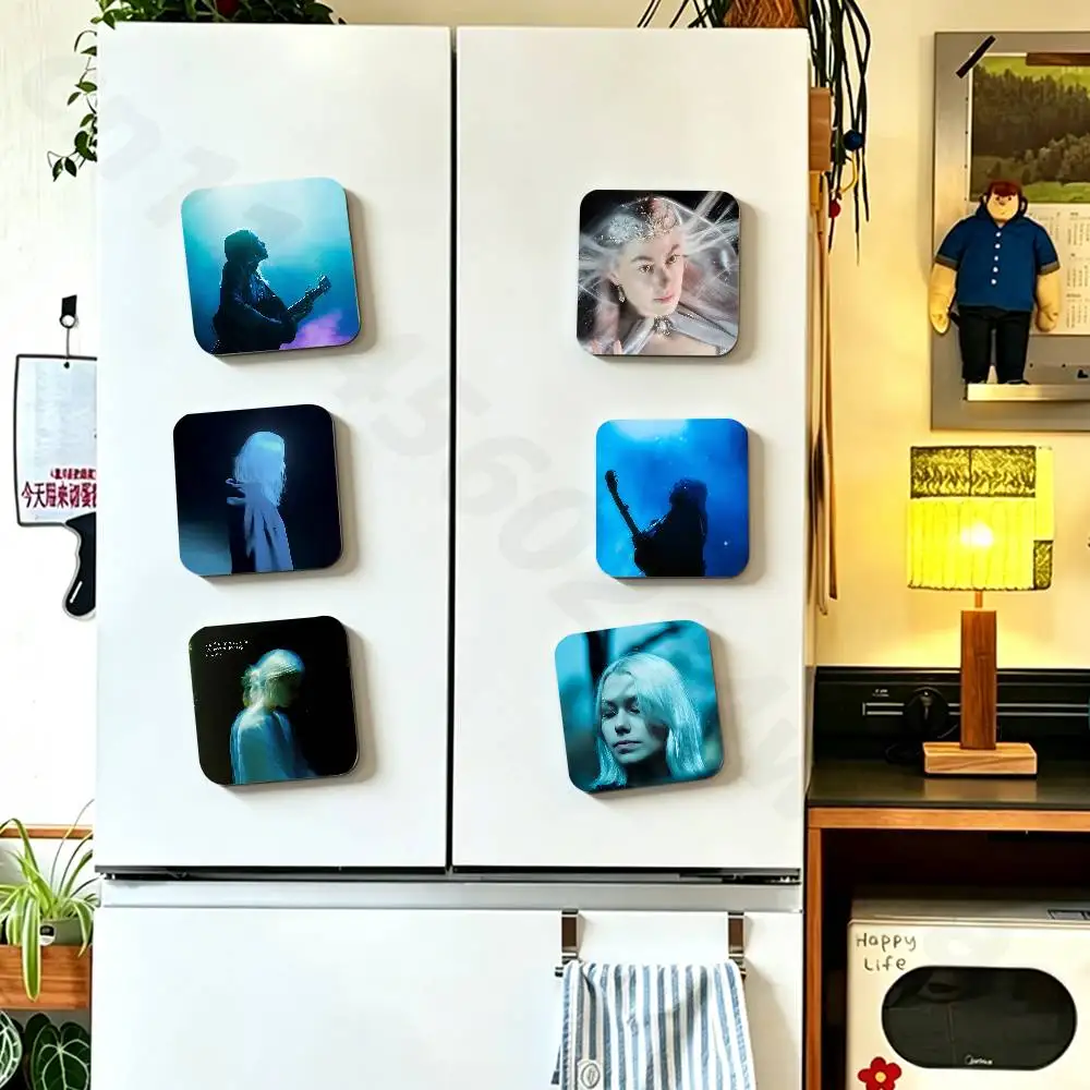 P-phoebe bridgers lost weekend Fridge Magnets Magnetic Refrigerator Memorial Gifts For Kitchen Office Locker Travel Home Deco