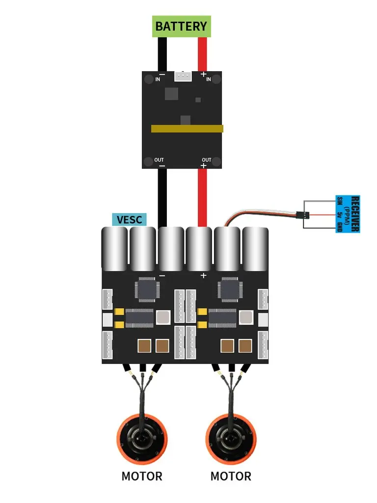 Flipsky 80V Anti Spark Switch Aluminum PCB Board 200A For Electric Skateboard Ebike Scooter Robots - Image 5