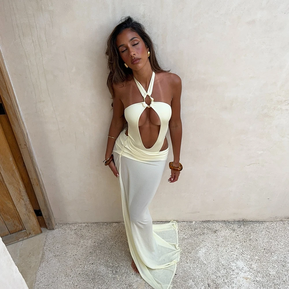 Two Pieces Bikini 2025 Sexy Women One Piece Swimsuit Swimwear Female Mesh Skirt Bikini Set Biquini Bathing Suit Swimming Suit #1