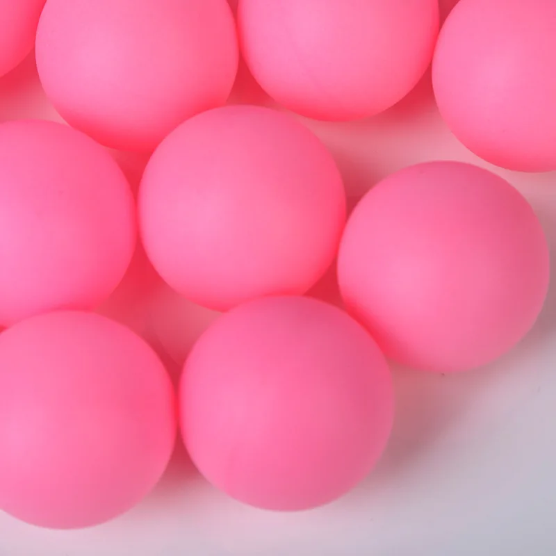 ปิงปอง Frosted Multi-Color ไม่มีรอยต่อไม่มีคําหวย Touch รางวัลเครื่องสเปรย์ Ball