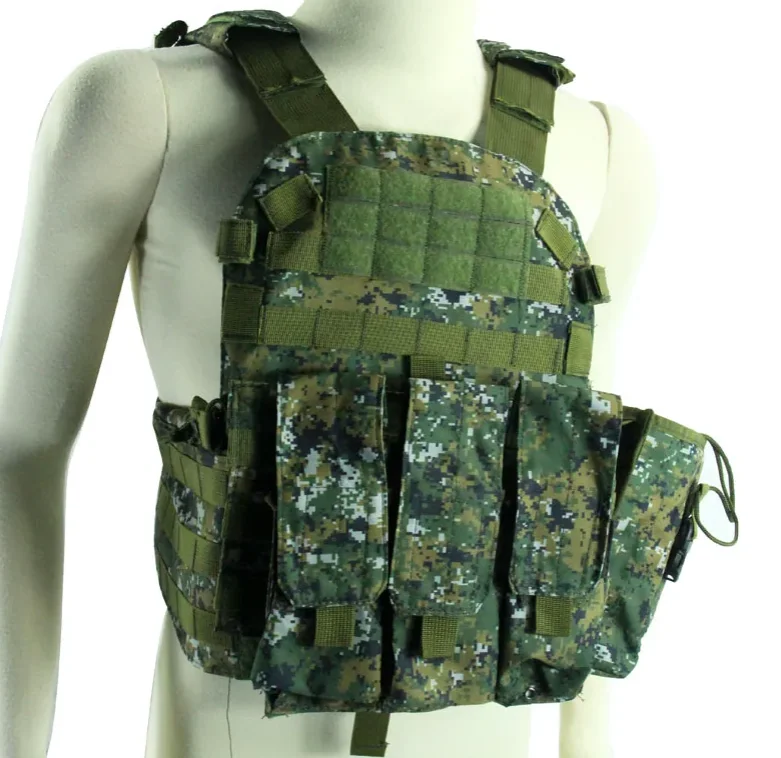 Chinese Taiwan Jungle Digital Tactical Vest Green Outdoor