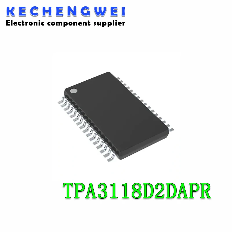 5Pcs/Lot New Original TPA3118 TPA3118D2DAPR HTSSOP32 30W Stereo Amplifier Chip In Stock