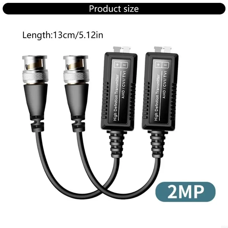 AHD/CVI/TVI Twisteds Пассивное устройство передачи видео для прозрачного мониторинга 1080p в различных средах 066a