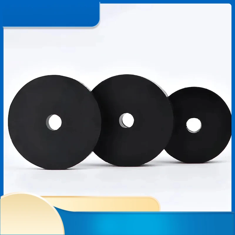 Fan Coil Air Conditioning Unit Vibration Damping Sound Absorbing Shock Absorbing Black Rubber Pad