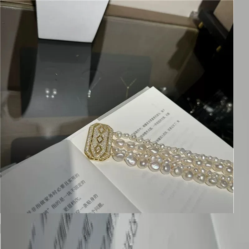 Charming AAA + Natural Akoya White Pearl Bracelet Silvering welcome to our store!please enjoy your bidding!