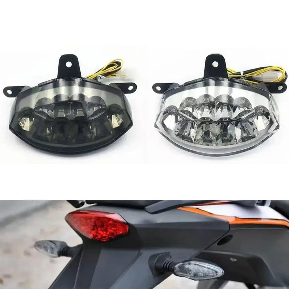 

Motorcycle Rear Tail Light LED Brake Turn Stop Lamp Modify For KTM 125 DUKE 11-17 200 DUKE 2012-2017 250 DUKE 15-17 390 DUKE