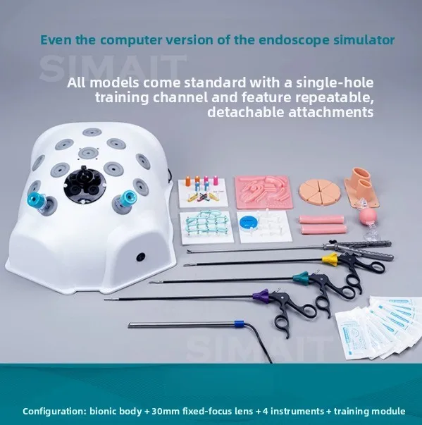 Laparoscopic Surgery Simulation Training Instrument/can Be Connected To A Computer, Equipped with A 13-inch Screen
