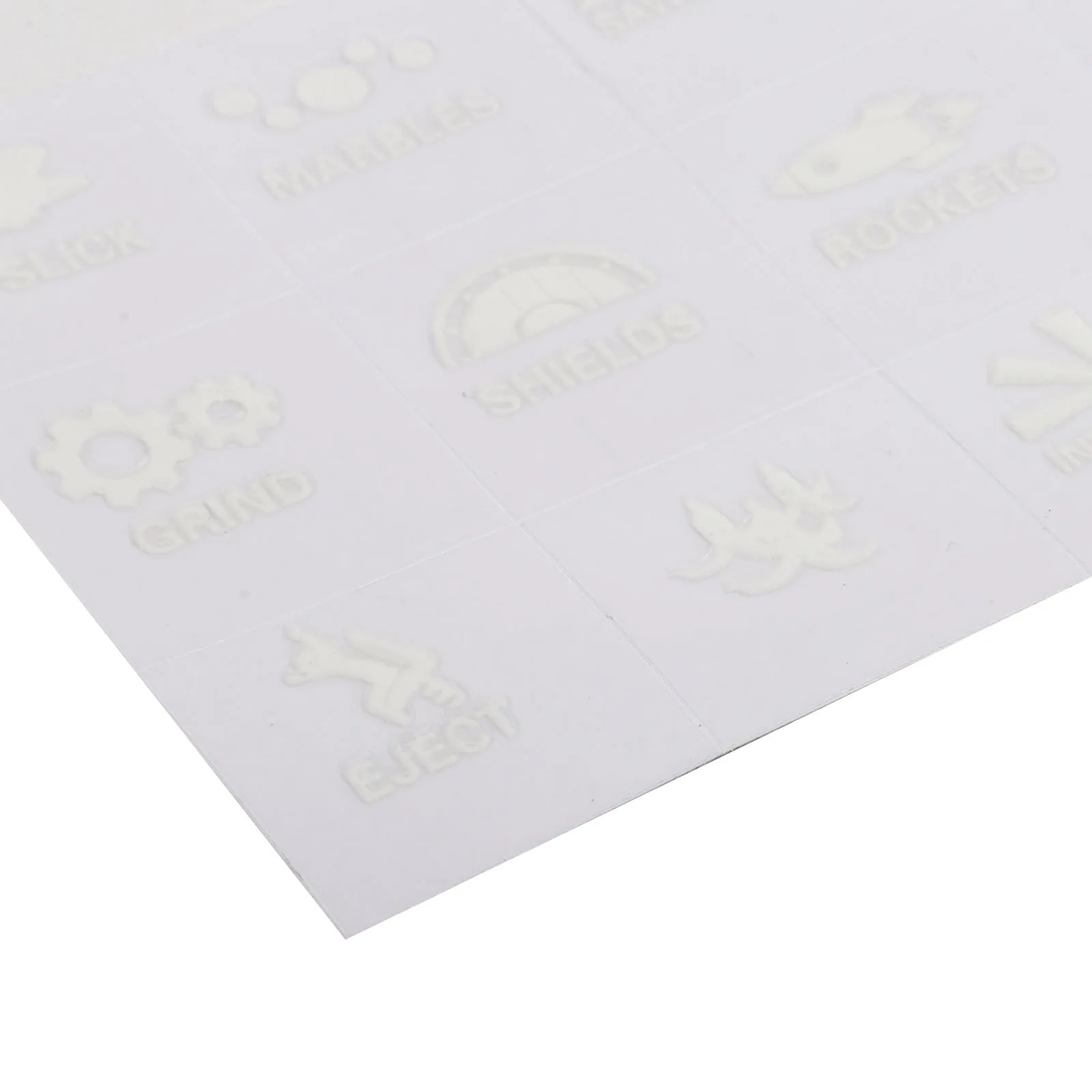 For Dashboard Control Panel Sticker Set for Automotive Button Labeling with Optimized Dimensions to Match Common Switch Layouts