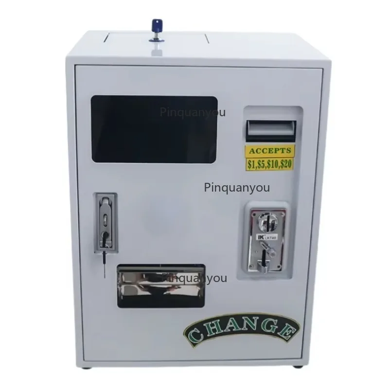 Metal Cabinet Mini Coin Exchange Arcade Vending Machine Coin Changer