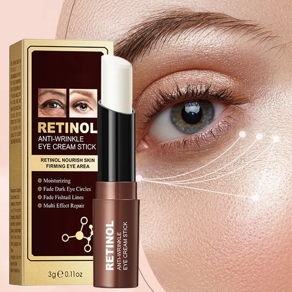 Magic Magic Retinol Eye Stick Retinol Rimuovi linee sottili e rughe Crema per gli occhi Stick Antietà Risultati rapidi