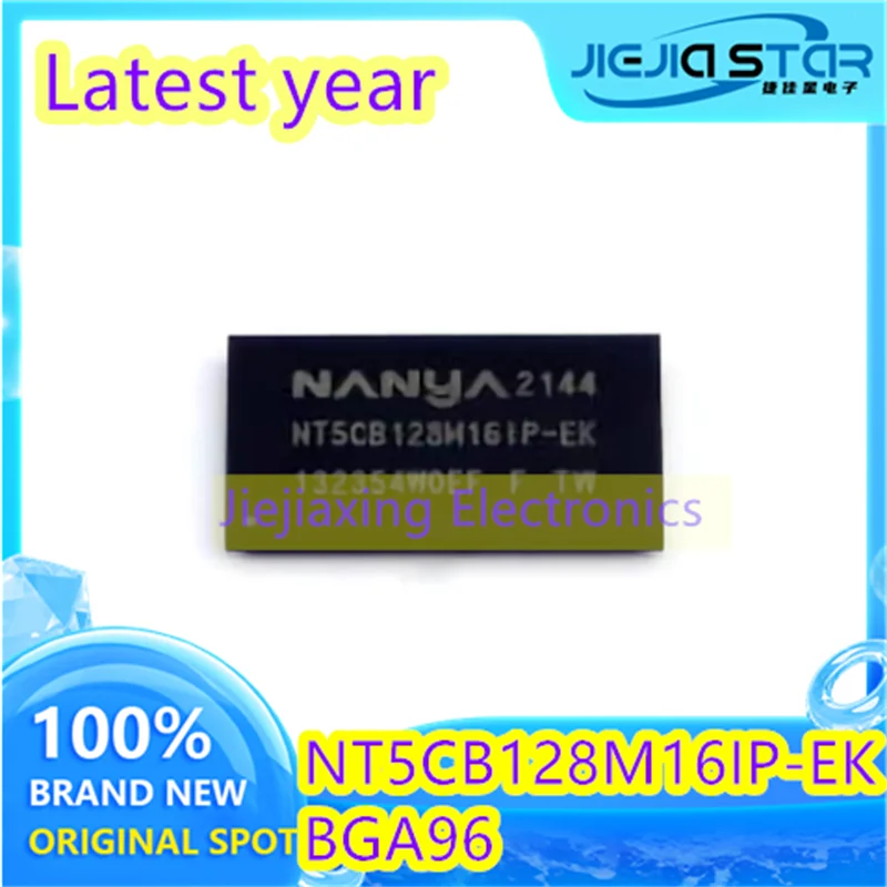 NT5CB128M16IP-EK BGA96, 128M * 16 비트, DDR3 칩, 100% 브랜드, 좋은 품질, 오리지널 정품, 4 개, 20 개