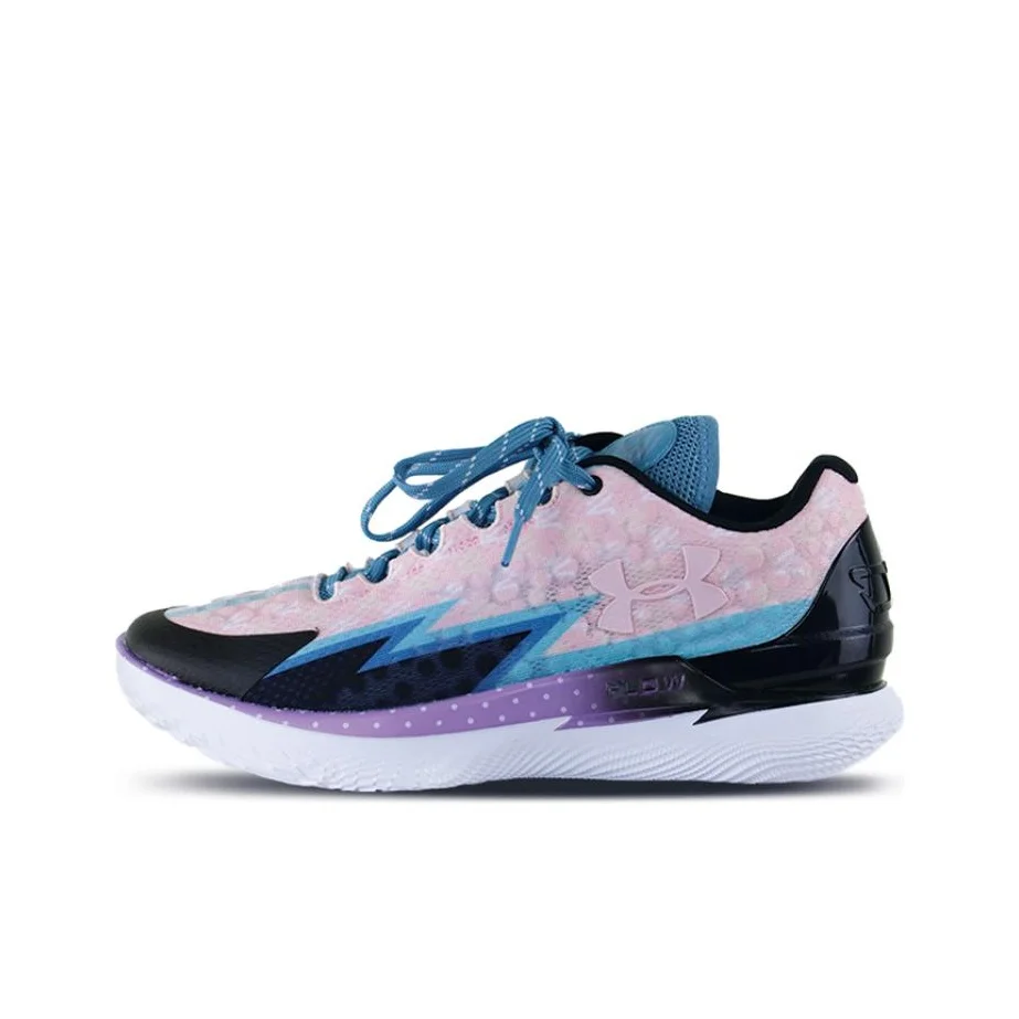 chaussures-de-basket-ball-under-armour-curry-1-pour-hommes-coupe-basse-rose-et-noir-3026278-400