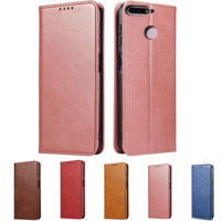 Phone Case For Huawei Honor 7C Cover Leather Wallet Flip Case For Honor 7C Pro Honor7C AUM-L41 LND-L29 Russian Version Cover
