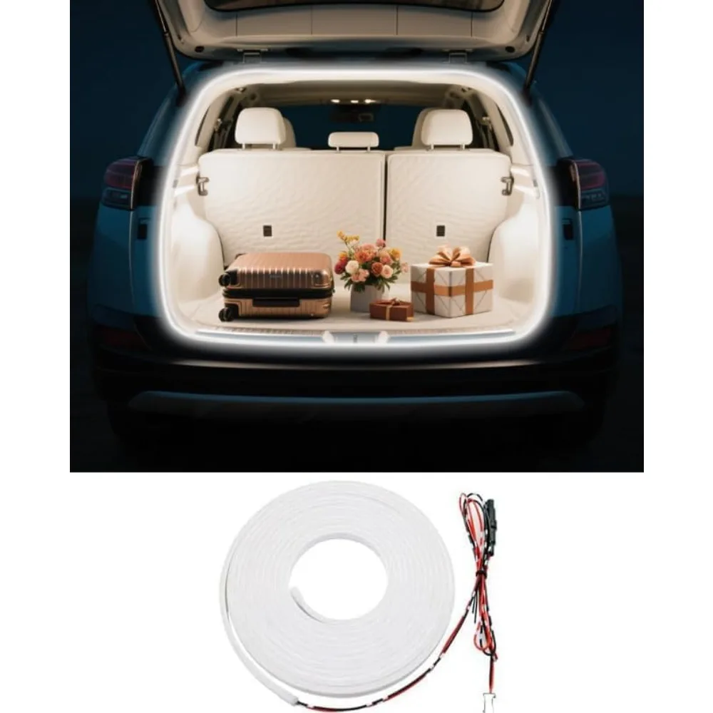 

led strip fiber optic ambient lighting for 2013-2021 rav4 tailgate light special car modification accessories waterproof car tru