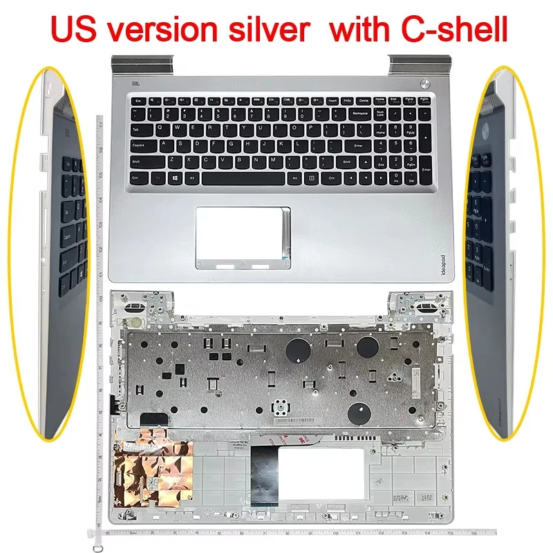 Laptop Shell For Lenovo Ideapad 700-15 700-15ISK E520-15 RUI7000 LCD Top Case/Bezel Cover/Palmrest Upper Case/Bottom Base Cover