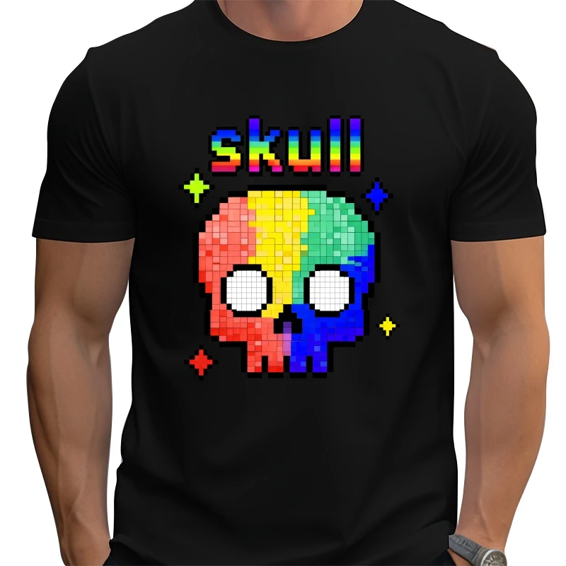 

Футболка с рисунком в стиле хип-хоп и кроссвордом, унисекс, повседневная футболка с короткими рукавами, свободный топ большого размера из 100% хлопка