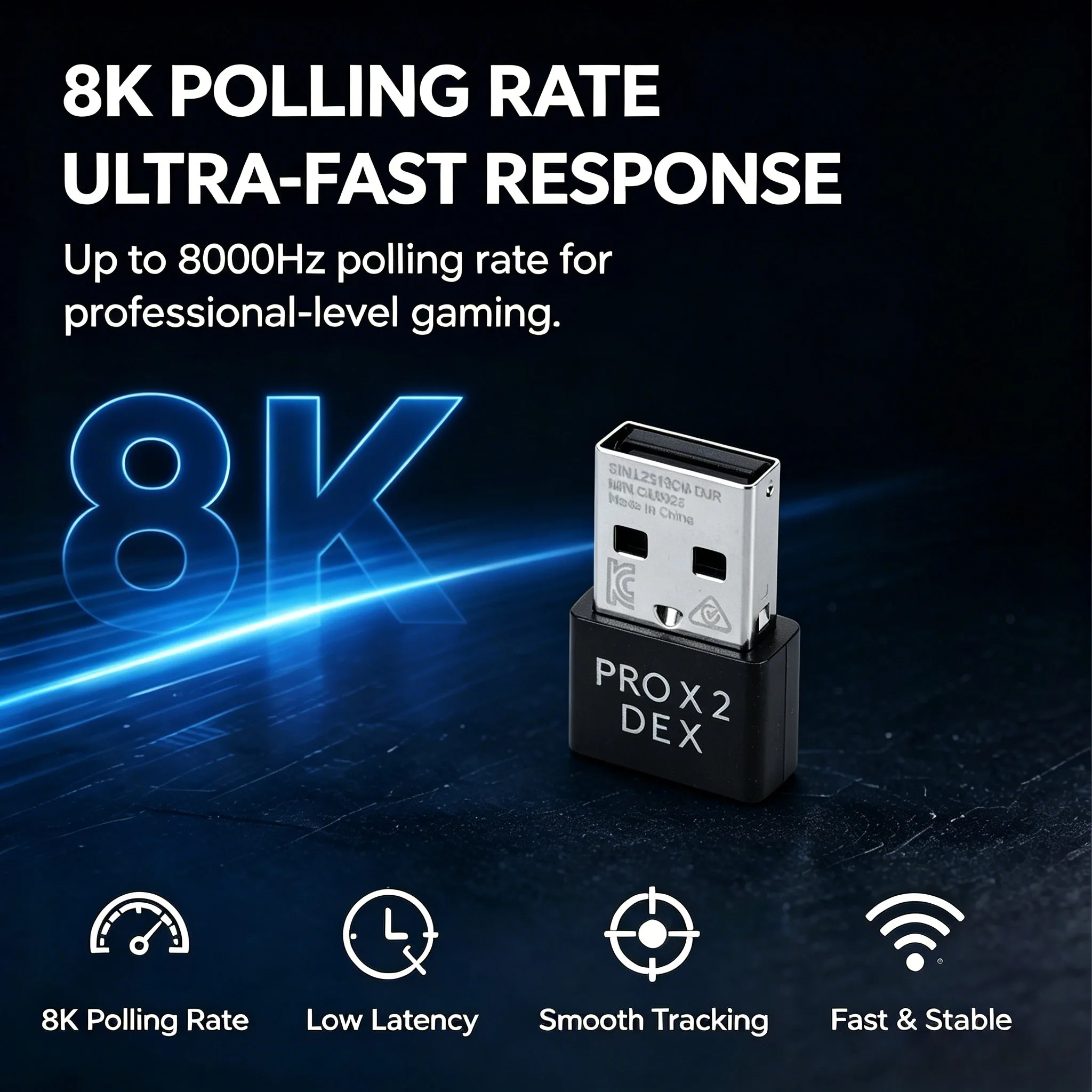 USB Wireless Receiver for PRO - đánh giá và giá Gaming Keyboard Mouse Wireless
