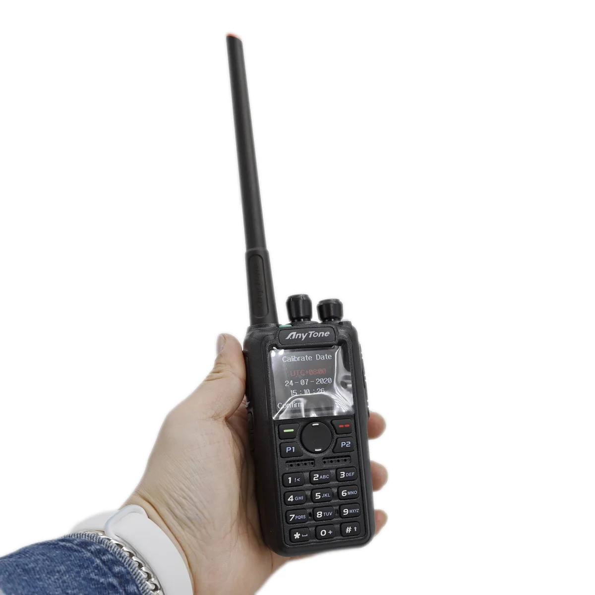 AnyTone AT878UVII Plus Two Way Radio Professional DMR & Analog FM APRS GPS Bluetooth Recording Wireless HAM Transceiver