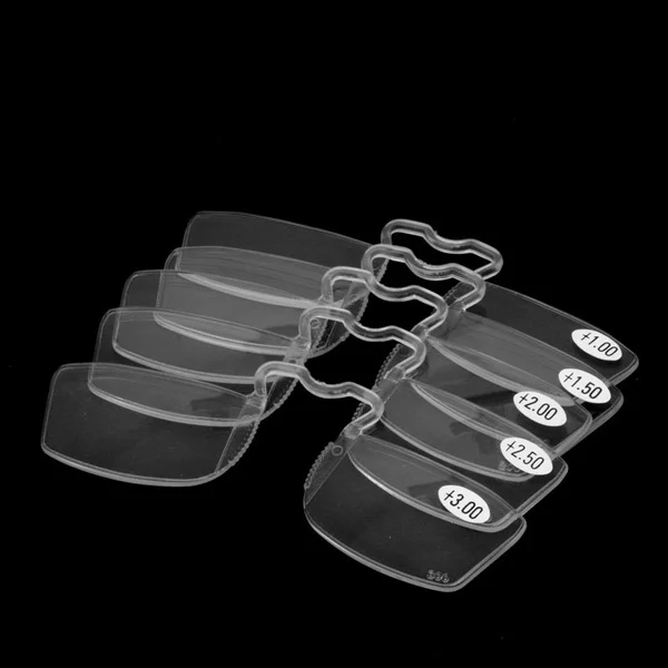 

5 Pieces!!! Clara Vida Fashion Clip On Reading Glasses Older Mirror Nose Clip Mini Small Eyeglasses Portable Vision for Books
