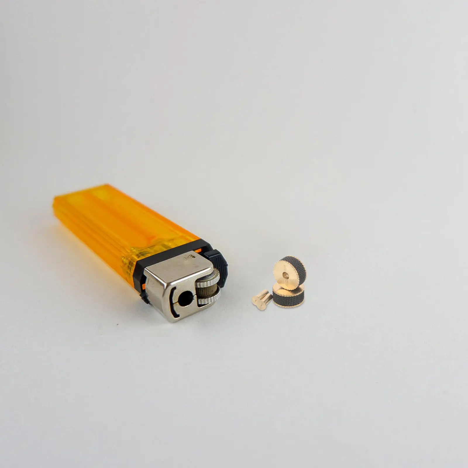 

2 Pcs Lighter Grinding Wheel Accessories Classic Flint Maintenance Roller Flints