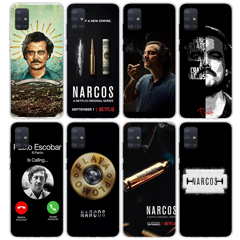 Narcos TV Series Pablo Escobar Phone Case For Samsung Galaxy A51 A50S A41 A40 A31 A30S A21S A20S A10S A20E A71 A70 A6 A7 A8 A9 P