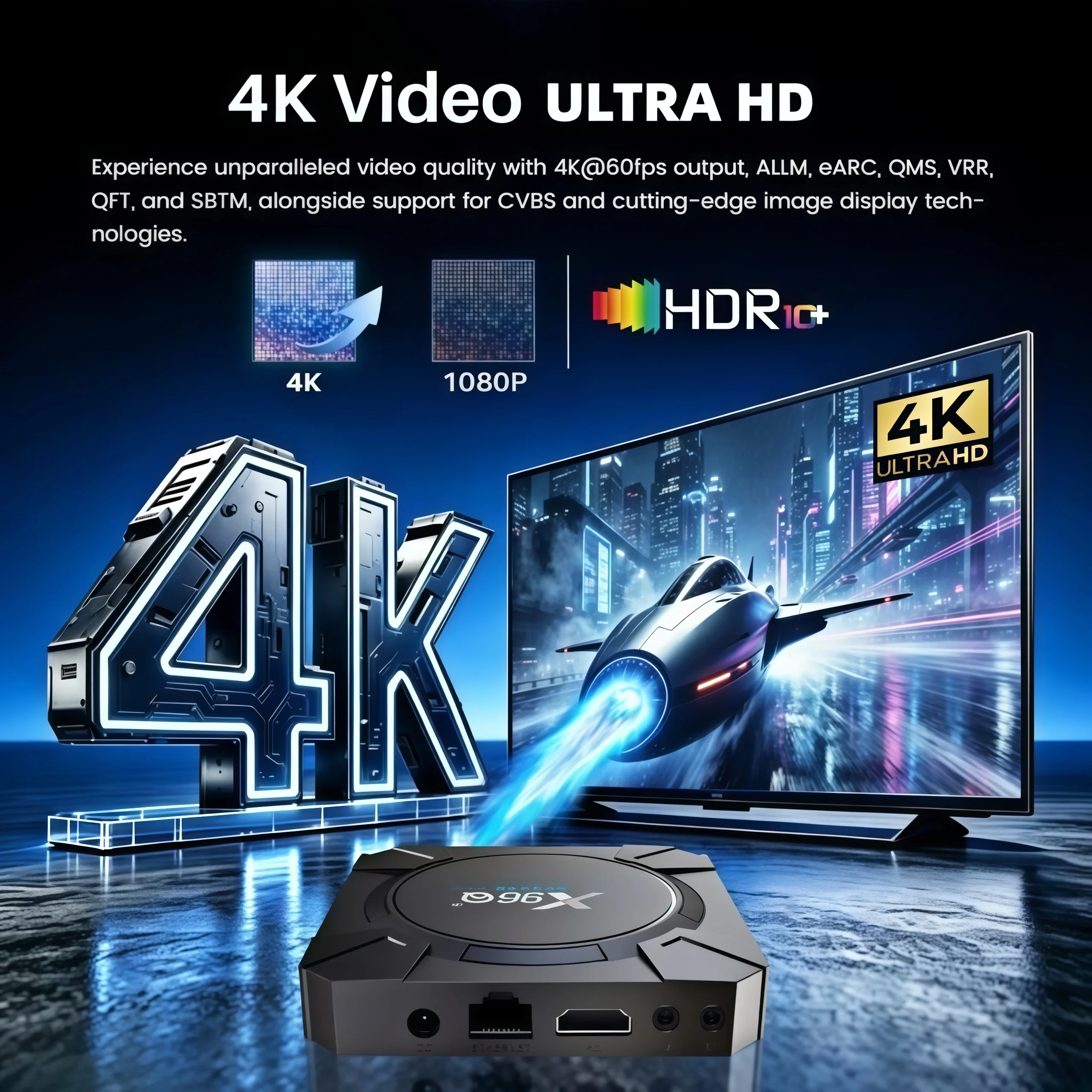X96Q Android 14 Smart TV Box R - Home Cinema Quad ulasan dan harga