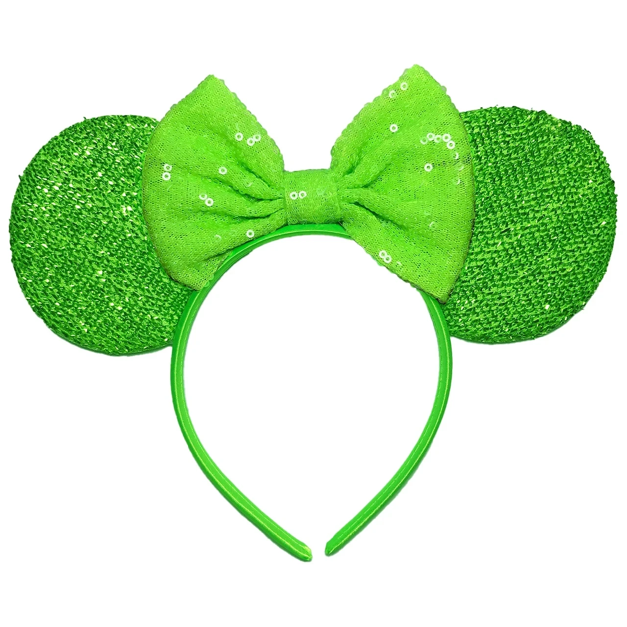 

Ziming 9.5 CM New Mesh Metallic Cute Hairband Sequins Bows Mouse Ears Headband Kids Festival Party Cosplay Headband