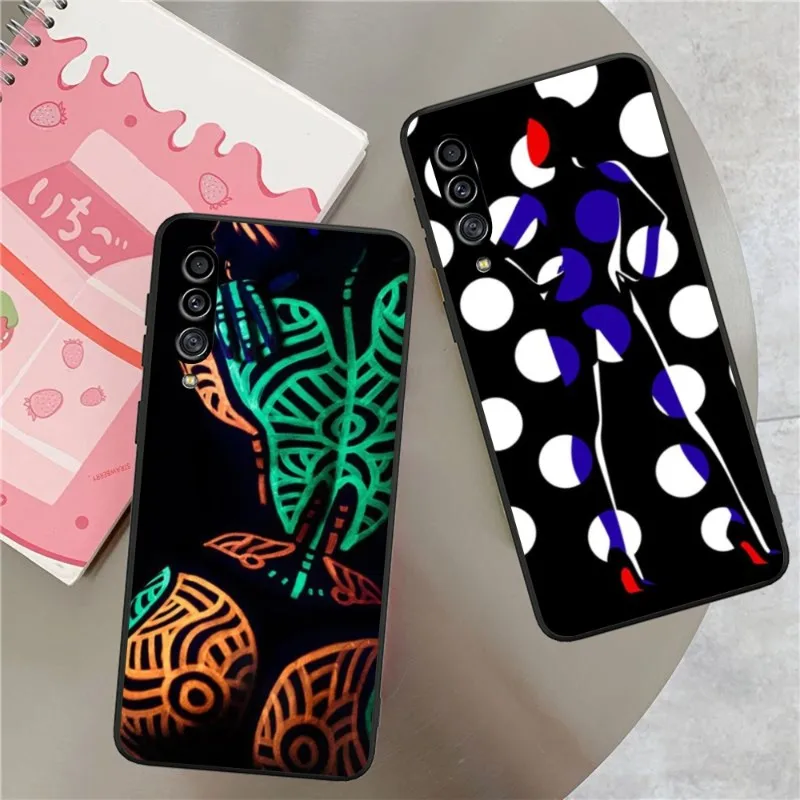 Crazy Horse Fashion Mobile Phone Case for Samsung Galaxy S23 S22 S21 S10 S9 S8 Plus Ultra Black Soft Phone Cover Funda