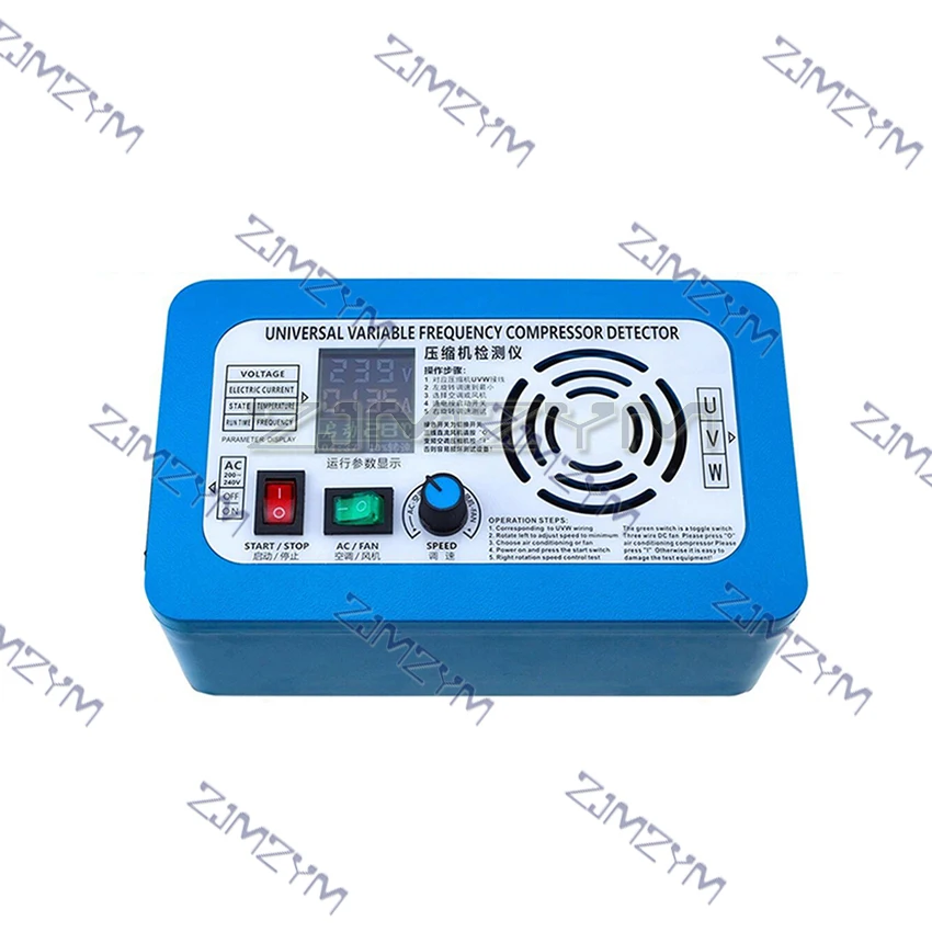 1-3HP 1-5HP Variable Frequency Air Conditioner Compressor Tester AC200-240V with Screen Display Inverter Compressor Detector
