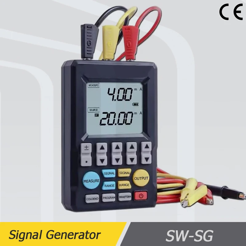 Portable Signal Generator Signal Sources Current and Voltage RTD Thermocouples Resistance Analog Handheld Process Calibrators