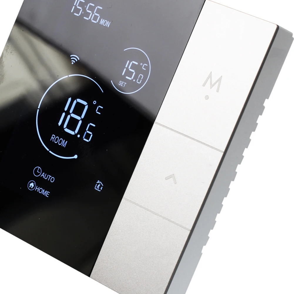 Temperature Control For Smart Thermostat with Wifi Connectivity Touch Display and Voice Commands for Alexa/for tuya