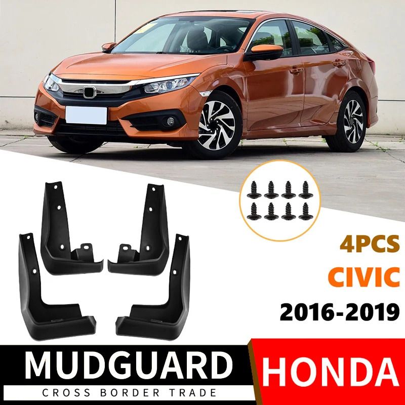 

Suitable for 2016 Honda Civic Fender Leather Front and Rear Auto Accessories
