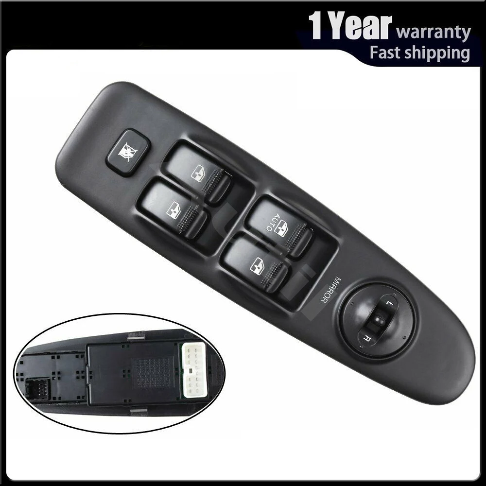 

For Hyundai Elantra 2002-2006 Electric Power Master Window Switch Regulator Button Console Parts 93570-2D000 Car Accessories