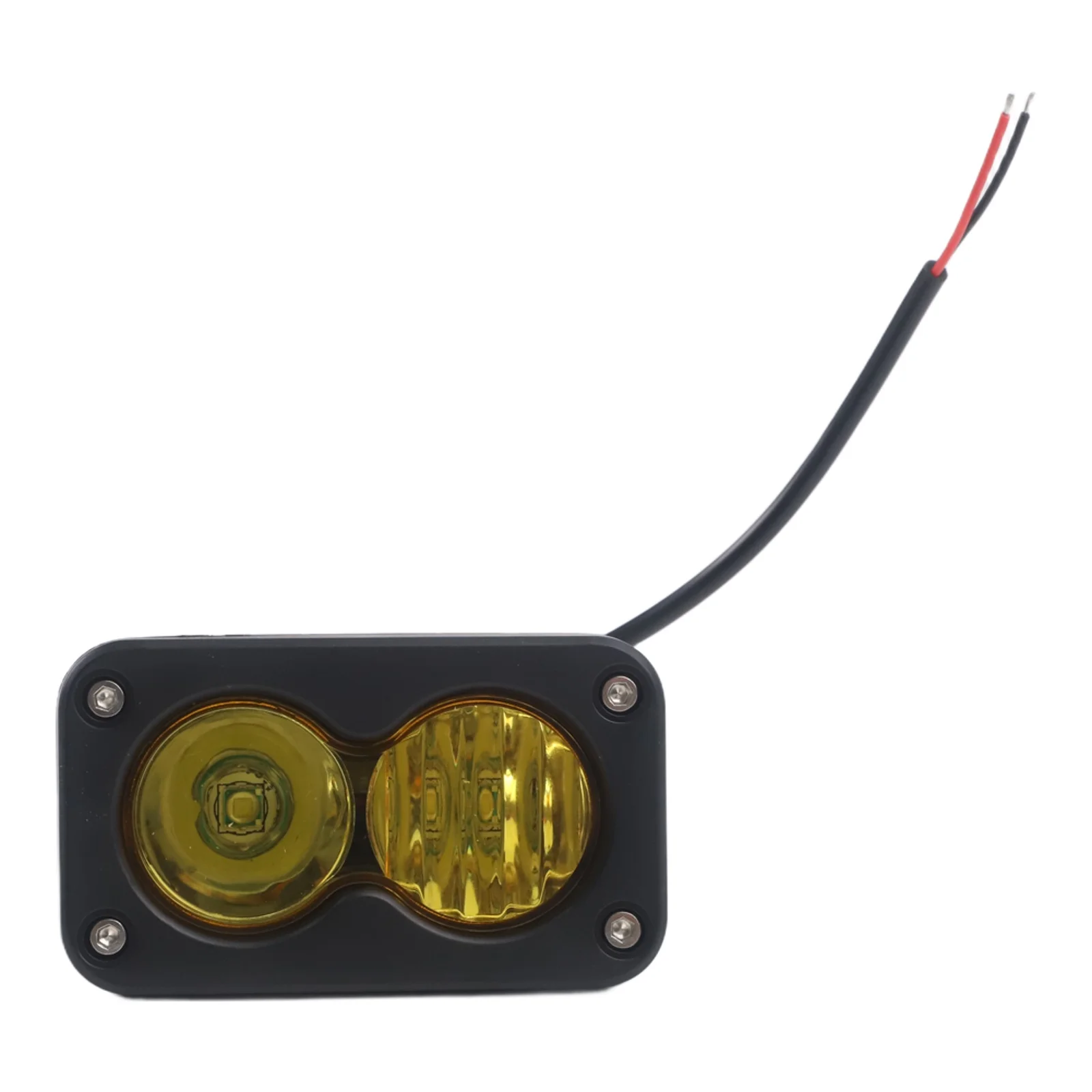 Night Driving Headlight Car Accessories Black Easy Installation IP67 Waterproof Aluminium Alloy Wide-Angle Lighting