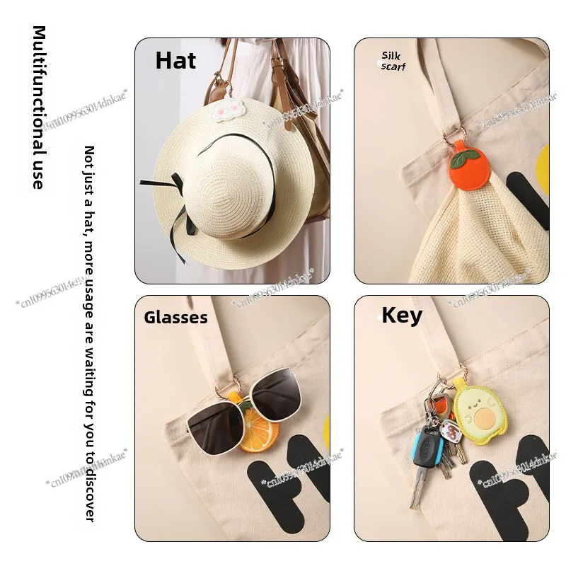 Hat Clip Magnetic Suction Portable   Artifact Sun Hat Backpack Hook Pendant Travel Storage Hat Anti-lost