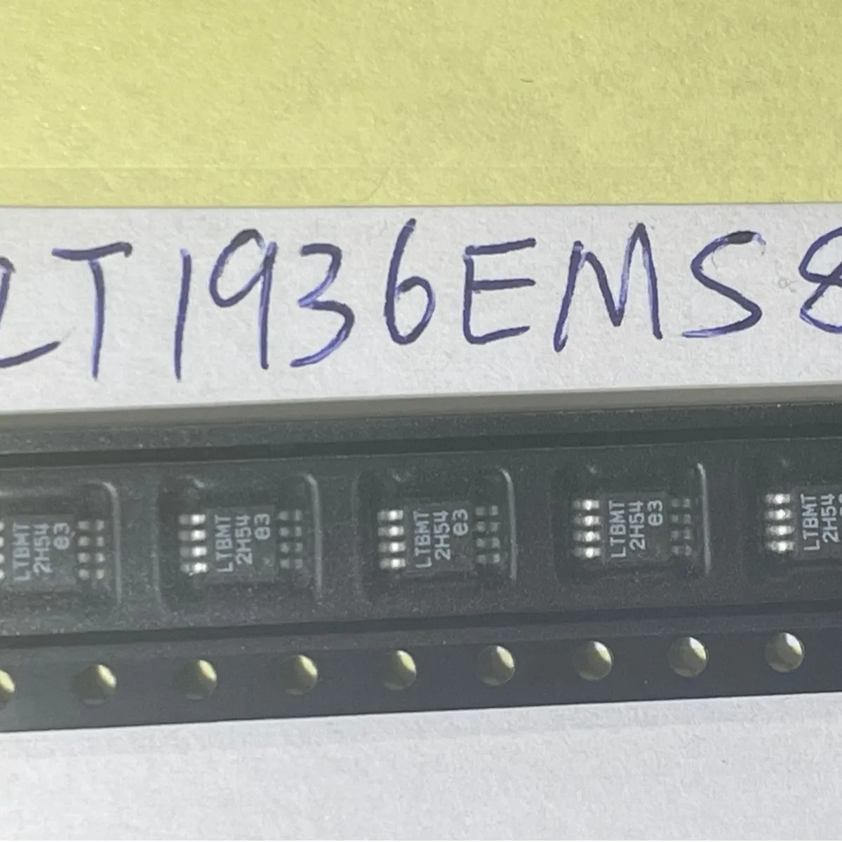 

LT1936EMS8E TRPBF genuine DC-DC power chip MSOP-8 silk-screened LTBMT IC chip integrated circuit