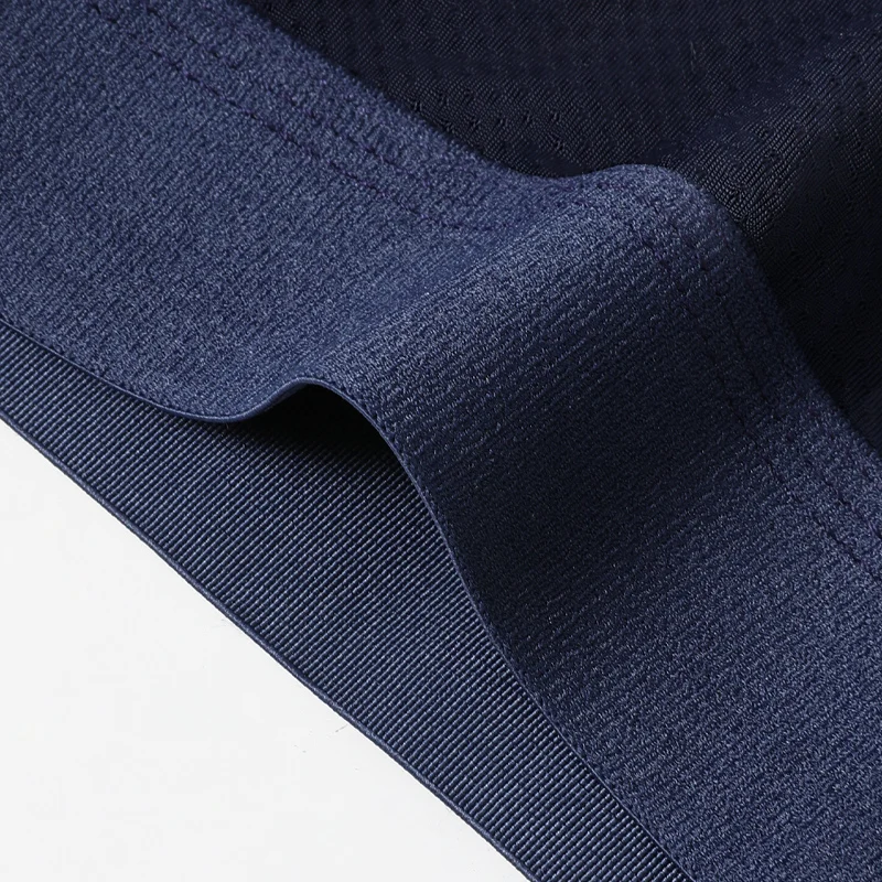 Herren-Unterwäsche aus Eisseide, antibakteriell, atmungsaktiv, Netzhose, Sommer, dünn, flach, Winkel, sexy und bequem, vier Ecken, kurz