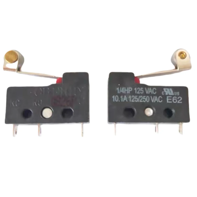 1PCS/LOTS Original CHERRY E62 Micro Switch Roller Type 10A One Open One Closed IC Electronic components for Arduino DIY