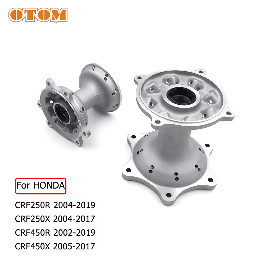

OTOM Motorcycle Wheel Hub For HONDA CRF 250 450 R RX L RWE 2004-2019 Motocross Front Rear Wheel Rims Complete Hubs Aluminum