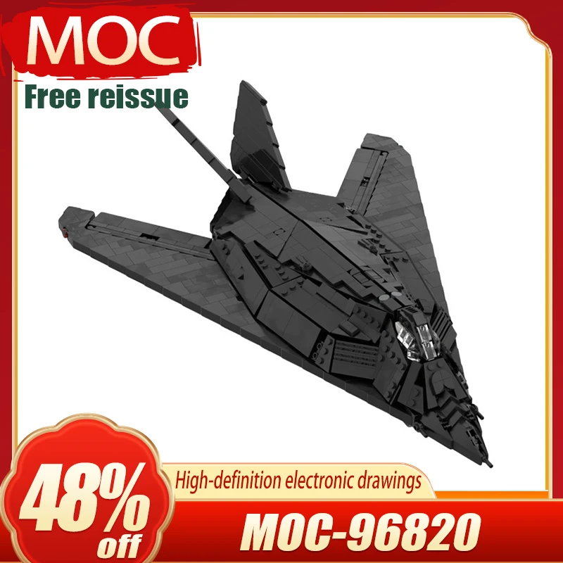 

MOC-96820F-117 Nighthawk Boy Adult Gift Building Block Фигурки Toys Juguetes장난감игрушки Technical‌ Klocki Bloques De Construcción